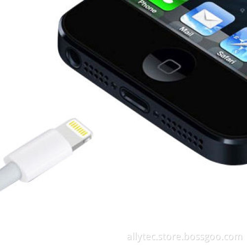 USB Cable for iPhone 5, with Lighting and 8 Pins, 100% Available